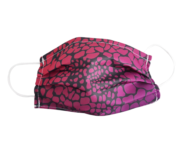 Schutzmaske Organic violett - pink 