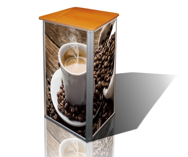 Messetheke klein, ca. 45x93x45cm