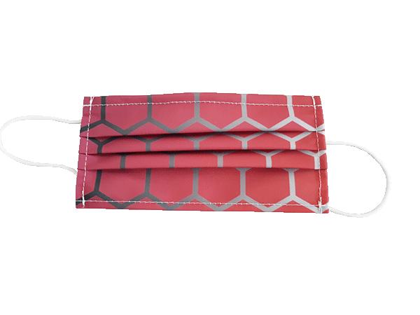Alltagsmaske Motive Comb pink
