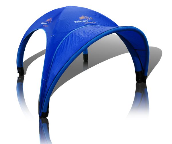 Aufblasbares Zelt Event Tent Creativ, Betrieb ohne Dauergebläse