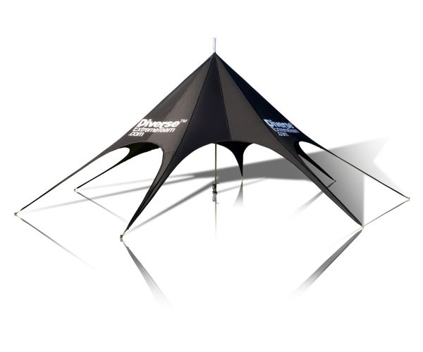 Sternzelt, Big Star, ca. 10 m Durchmesser