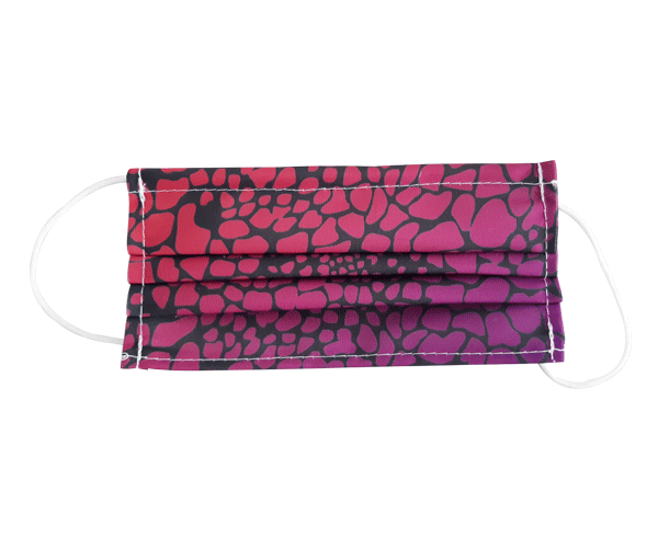 Maske Organic violett - pink 