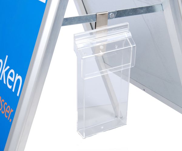 Prospekthalter Acryl für Kundenstopper