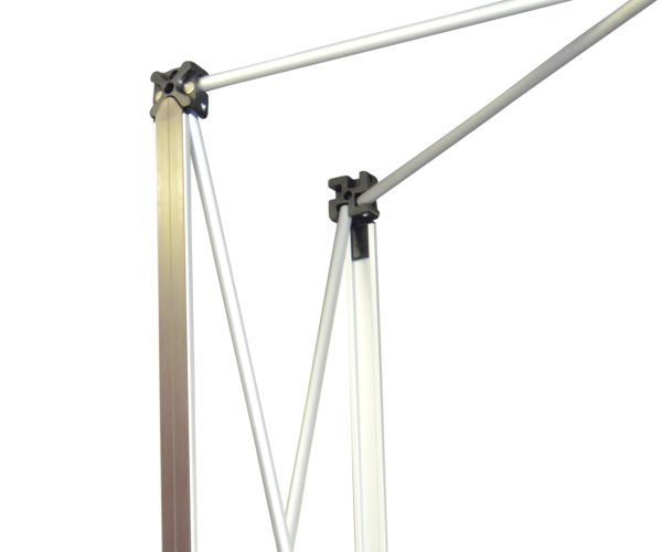 Pop-up Magnetfaltwand Curve inkl. Theke