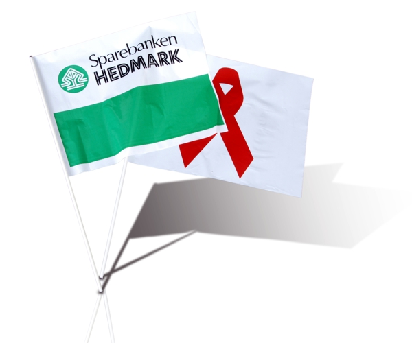 Fanfahnen Kunststoff