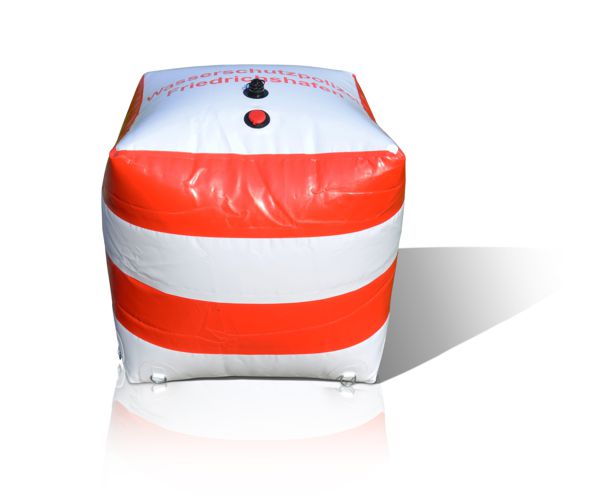 Aufblasbare Boje Würfel-/Quaderform, Werbung Wasser