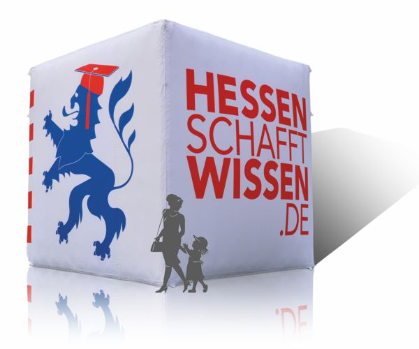 Aufblasbarer Werbewürfel - Werbecube