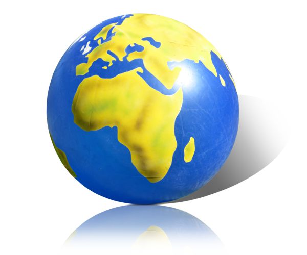 Aufblasbare Erdkugel - Erdball