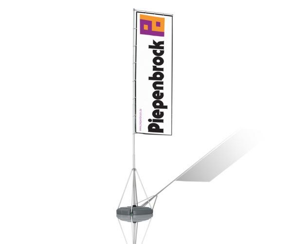 Mobiler Fahnenmast AdvertisingFriends