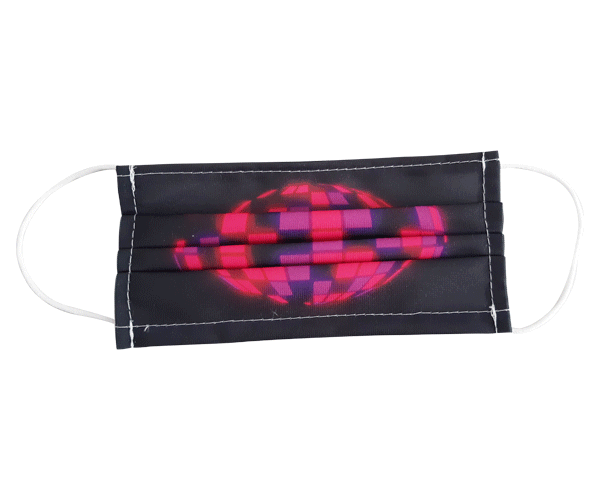 Alltagsmaske Chessball pink