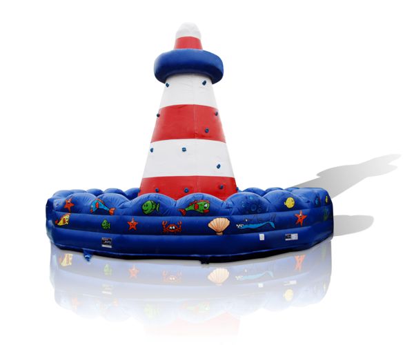 Hüpfburg - Kletter-Leuchturm