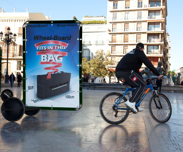 Wheelboard Adbicy - Mobile Werbung
