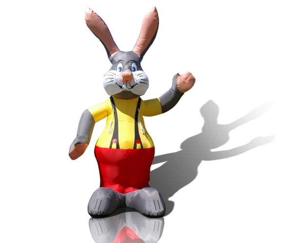 Aufblasbarer Riesen-Osterhase