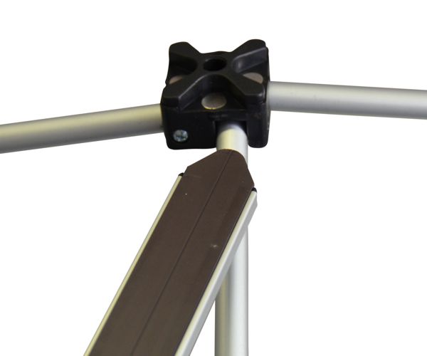 Pop-up Magnetfaltwand Curve inkl. Theke