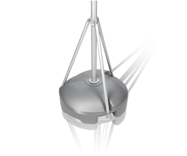 Standfuss Fahnenmast 415cm AdvertisingFriends