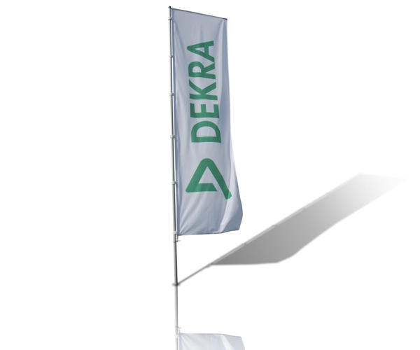 Beachflag Premium mit Ausleger